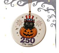 Pannelli di Halloween per interni Decorativi 250e Acrilico 2D | Ornamento Per Porta 1776-2026 Per La Casa L'Ufficio Soggiorno Camera Da Letto Parete Finestra Giardino Cortile Portico