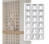 Pannelli di parete 3D, componenti leggeri della divisione per edifici, progettazione fronte-retro