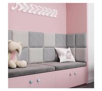 Pannelli di parete imbottiti, Pannelli della testiera del bastone della buccia del bastone, Pannello di parete 3D anti-collisione, Testiere imbottite appese interamente in lino per camera da letto