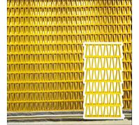 Pannelli di parete vuoti 3D per la decorazione domestica, schermo divisorio fai da te con struttura di pietra morbida