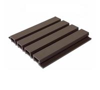 Pannelli di recinzione compositi resistenti alle intemperieLegno durevole Plastica per patio, cortile e giardinoIdeale protezione dal vento all'aperto per qualsiasi paesaggio
