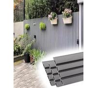 Pannelli di recinzione per esterni resistenti, design semi-aperto per privacy e decorazione, ideali per la divisione di cortili e terrazze