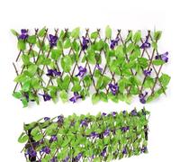 Pannelli di siepe artificiali, recinzione espandibile per la privacy, decorazione per sfondo da parete, decorazione per sfondo da parete, pianta da siepe verde, recinzione per privacy