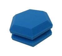 Pannelli di trattamento assorbente in spugna fonoassorbente in schiuma for studio e sala musica Per studio, ufficio, trattamento(Blue,24pcs)