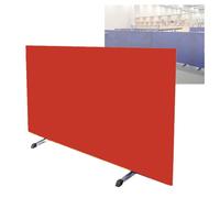 Pannelli divisori for ping pong, divisorio for ping pong, schermo divisorio for campi sportivi, zincato for una più facile raccolta delle palline, confezione da 1/2/4/6(Red,140x75cm-10pieces)