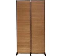 Pannelli Divisorio Pannello Schermo in Legno-plastica Divisori della Stanza di partizione, 5.6ft Alto Portabile Privacy Screen Stand per Camera da Letto Soggiorno Area Cucina(Wide 100cm/39.4")