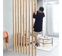 Pannelli Divisorio Schermi per pareti divisorie dal Pavimento al soffitto, 10 Confezione Partizione Personalizzata Post Decor Colonna per separazione Camera(230cm/90.5in/7.54ft)