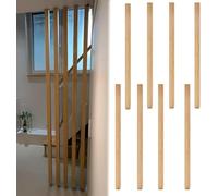 Pannelli Divisorio Schermi per pareti divisorie Posto di partizione dello Schermo delle lastre di Legno, 8 PCS Ufficio/Ingresso/Foyer Colonne Decorative del divisore(Wood,200cm/78.7in/6.56ft)