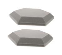 Pannelli Esagonali Fonoassorbenti 2 Pezzi, Spugna Polimerica | Trattamento Acustico per Pareti Interne, Installazione Semplice, Stile Creativo, Forma Precisa, Estetica Gradevole
