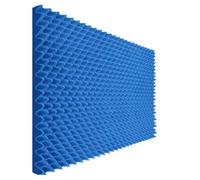 Pannelli Fonoassorbenti 1PC 150x200cm Studio Pannelli di Schiuma Acustica Suono Uovo Cotone Insonorizzato Assorbimento Trattamento Pannello Murale Trattamento del Suono(Blue,5cm)