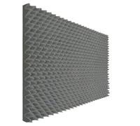 Pannelli Fonoassorbenti 1PC 150x200cm Studio Pannelli di Schiuma Acustica Suono Uovo Cotone Insonorizzato Assorbimento Trattamento Pannello Murale Trattamento del Suono(GRAY,5cm)