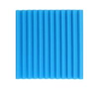 pannelli fonoassorbenti 72 Pack Studio Acoustic Foam Panels Soundproofing Wedge Tile Sound Proof Padding Noise Insulatio Treatment 300x300x25mm per Podcasting, Studi di Registrazione, Uffici, Ho(Blue)