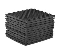 Pannelli Fonoassorbenti Confezione da 12/36 Pannelli in schiume acustiche da studio Schiuma fonoassorbente 30 * 30 cm Adatto for studi di registrazione Sale di controllo Cabina vocale(12 PCS)