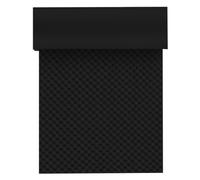 Pannelli fonoassorbenti in schiuma, 2 cm di spessore autoadesivo ignifugo, tappetino isolante acustico per pareti interne in cotone fonoassorbente per studio di registrazione (colore: nero,