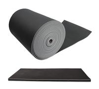 Pannelli fonoassorbenti resistenti al fuoco - Pannelli in schiuma acustica, pannelli fonoassorbenti ad alta densità for HVAC, tubi, macchine, pareti e porte(1 * 4m)