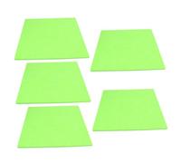 Pannelli Fonoassorbenti Verde in Feltro 5 Pezzi, per Pareti | Installazione Facile Stile Versatile e Decorativo, Adesivo Integrato, per Sale Musica e Ktv