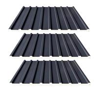 Pannelli for coperture in alluminio - Lastre ondulate isolate for rivestimenti e pareti divisorie esterne (80-305 cm)(110cm 3pcs)