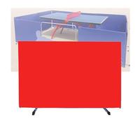 Pannelli for ping pong da 140x75 cm, recinzione for campo da pickleball, pronti for l'installazione e facili da rimuovere, divisorio for campo da ping pong, for club e scuole(Red,140x75cm-6pieces)