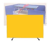 Pannelli for ping pong da 140x75 cm, recinzione for campo da pickleball, pronti for l'installazione e facili da rimuovere, divisorio for campo da ping pong, for club e scuole(Yellow,140x75cm-6pieces)