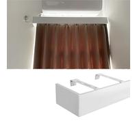 Pannelli for tende da soffitto for veneziane, cassonetti decorativi for tende solo for finestre, telaio in alluminio for mantovana oscurante(Wall Mount,3.7m(12.1ft))