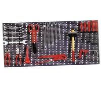 PANNELLI FORATI IN KIT CM. 98x46 ORIZZONTALE PANNELLO FORATO UTENSILI MANUALI