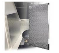 pannelli ignifughi Pannelli Da Parete Ignifughi Pannello Scudo Termico For Stufa A Legna, Pannello Isolante Adesivo In Alluminio 300°C For La Cucina Dietro L'elettrodomestico(27x24in/68.6x61.0cm)