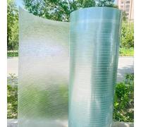 Pannelli impermeabili per tetto serra, in policarbonato resistente ai raggi UV, ricambio fai da te per rivestimenti, facili da piegare e tagliare, 1 x 8 m