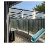 Pannelli in Fibra di Vetro per Serre, Pannelli Coibentati Lastre Plexiglass su Misura per Serre, Capannoni, Carport, Capanni, Facili da Tagliare(0.8x25m/2.62x82ft)