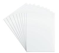 Pannelli in plastica A4, 40 pezzi in PVC acrilico trasparente, pannelli in plastica acetato, per carte di scrapbook fai da te, 297 x 210 x 0,2 mm