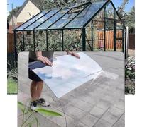 Pannelli in policarbonato per tetti da 1,56 x 4 m, pannelli acrilici trasparenti per tende da esterni, protezione UV, copertura per tetto impermeabile, copertura per serra, facile da tagliare