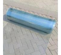 Pannelli in policarbonato resistenti ai raggi UV per tetto della serra, tenda impermeabile personalizzabile per giardino, posto auto coperto, balcone, foglio di ricambio (1,2 x 7 m)