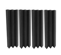 Pannelli in Schiuma a Cuneo Acustico da 12 Pezzi, Parete Angolare per Finitura per Blocco Angolare Colonna per Home Studio Theater, 30 * 7,5 * 7,5 Cm