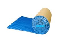 Pannelli in schiuma acustica 1Pc 50x200cm Pannello acustico autoadesivo in schiuma a forma di uovo for parete studio KTV ufficio ad alta densità Spessore 2/3,5 cm(Blue,3.5cm)