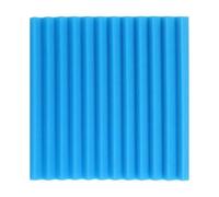 Pannelli in schiuma acustica, Pannelli in schiuma acustica con scanalature triangolari for l'isolamento acustico delle pareti(Blue)