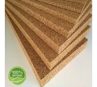 Pannelli in sughero biondo, Qualità Superiore, spessore 3 cm. densità maggiorata