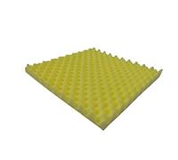 Pannelli insonorizzanti autoadesivi - Schiuma acustica per studio di registrazione, home theater, ufficio e bar, grigio, confezione da 4 - cotone fonoassorbente per una migliore qualità audio