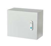 Pannelli interruttori Automatici, Giunzione in Acciaio Impermeabile, Contenitore Metallico da Parete con Serratura e Piastra di Montaggio, stoccaggio Durevole per attrezz