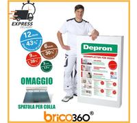PANNELLI ISOLANTI DEPRON 125X80CM H 3 mm 6 mm 9 mm 12 mm in kit da 10 o 20 mq