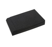 Pannelli isolanti in schiuma fonoassorbente per monitor da studio, 2 pezzi, colore bianco