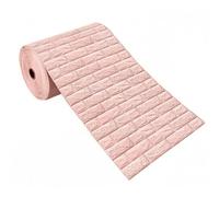 Pannelli Isolanti Termici per Interni Decorativi,Scudo Termico In Schiuma Da 3mm Con Rivestimento Impermeabile, Carta Da Parati Rimovibile E Riutilizzabile Per Pareti Irregolari(Pink,70CMX600CM)