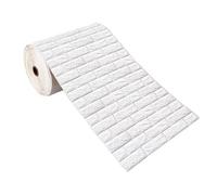 Pannelli Isolanti Termici per Interni Decorativi,Scudo Termico In Schiuma Da 3mm Con Rivestimento Impermeabile, Carta Da Parati Rimovibile E Riutilizzabile Per Pareti Irregolari(White,70CMX500CM)