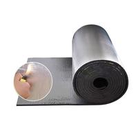 Pannelli Isolanti Termici per Porte, Autoadesivo Nucleo Isolante in Schiuma, Spessore di 5 mm Ignifugo Barriera al Vapore Isolamento Termico Esterno, Pannello Alluminio per Termosifoni ( Size : 1mx1m