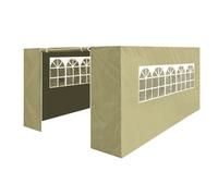 Pannelli Laterali Dellonda Per Gazebo Marquee 3 X 4,5M Modello Beige DG150