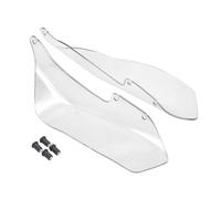 Pannelli Laterali Per Yamaha XT1200Z Per Super For Tenere 2012-2021 | Deflettore del per vento, coppia paramani per parabrezza(2012-2013 Clear)