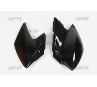 PANNELLI LATERALI POSTERIORI UFO KAWASAKI KLX 450 '07-'08 COLORE NERO