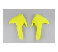 Pannelli Laterali Radiatore UFO Giallo Fluor Husqvarna Tc-Fc per Moto