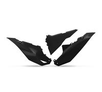 UFO PLAST fiancatine laterali nero Kawasaki KXF 450 2024-2024