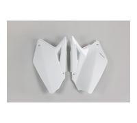 Fiancatine lat Ufo Suzuki RMZ 250 2007-2009 bianco