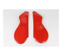 Fiancatine lat vintage Ufo Maico 250cc-490cc 81-83 Rosso