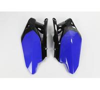 PANNELLI LATERALI UFO POSTERIORI YAMAHA YZF 450 '10-13 BLU-NERO